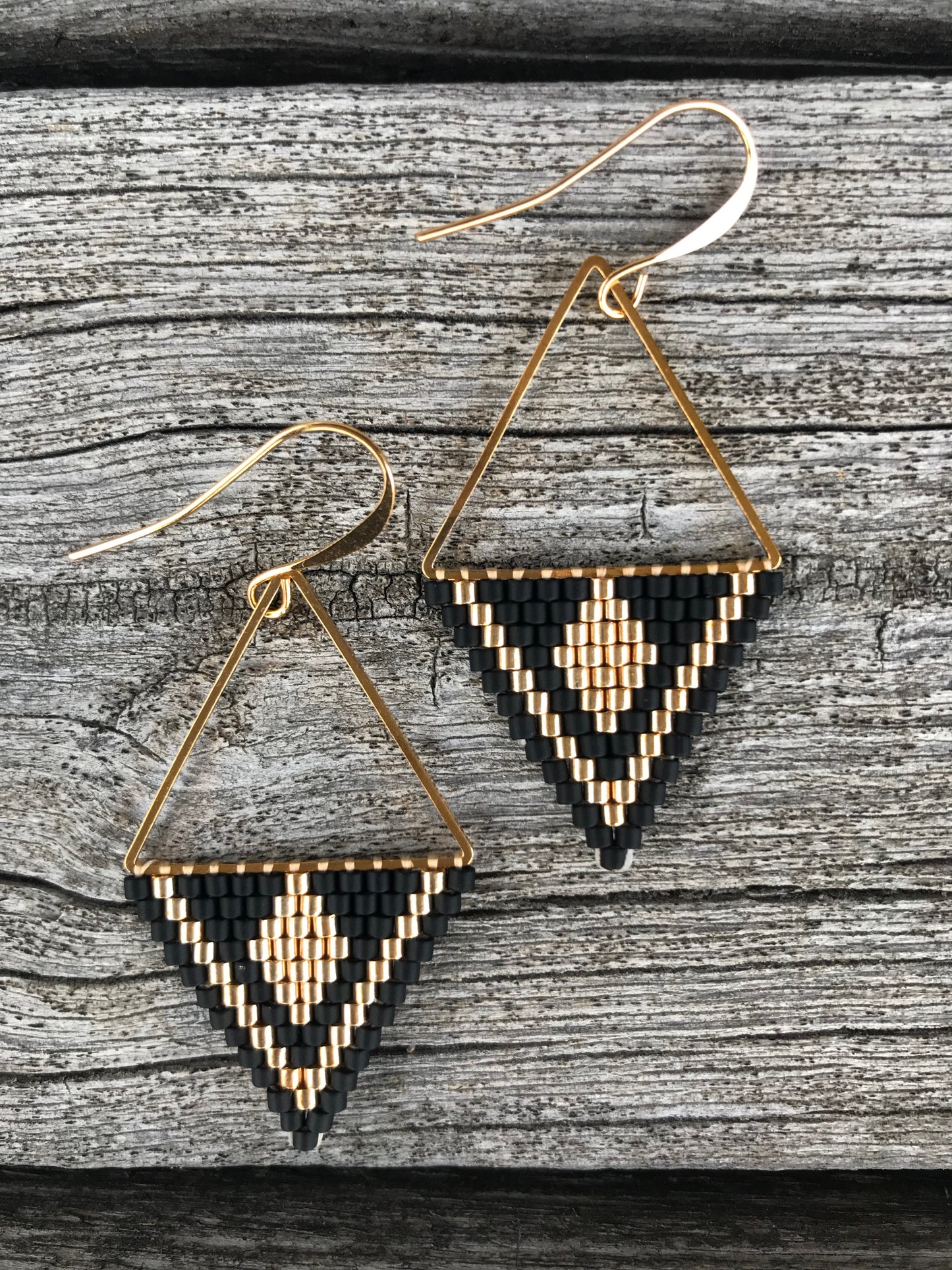 Black Matte and Gold colour
