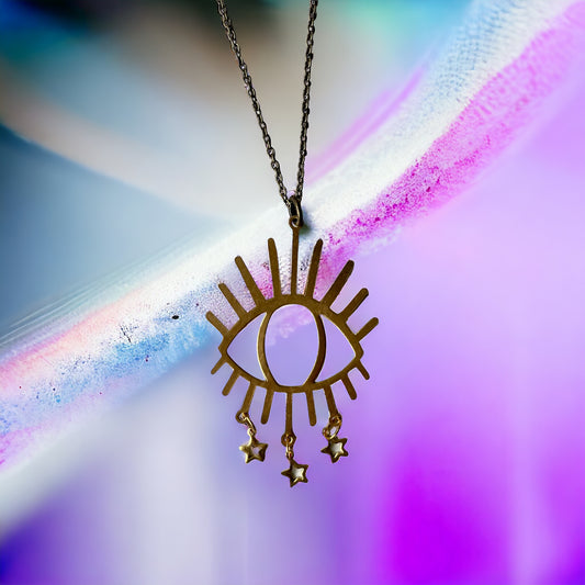 Starry Eye Necklace